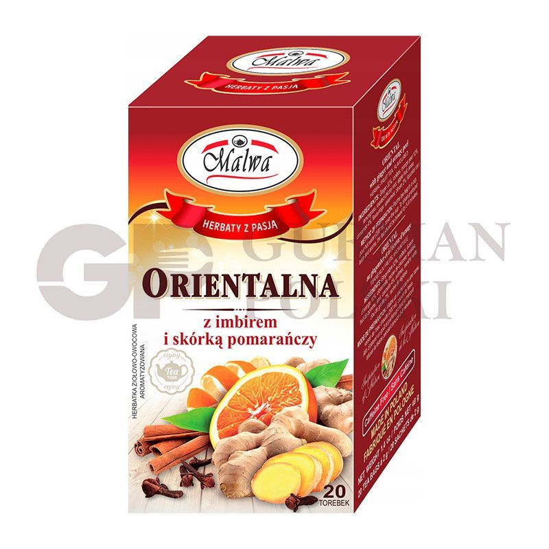 Te ORIENTALNA con jengibre y cedra de naranja 2g x20 MALWA