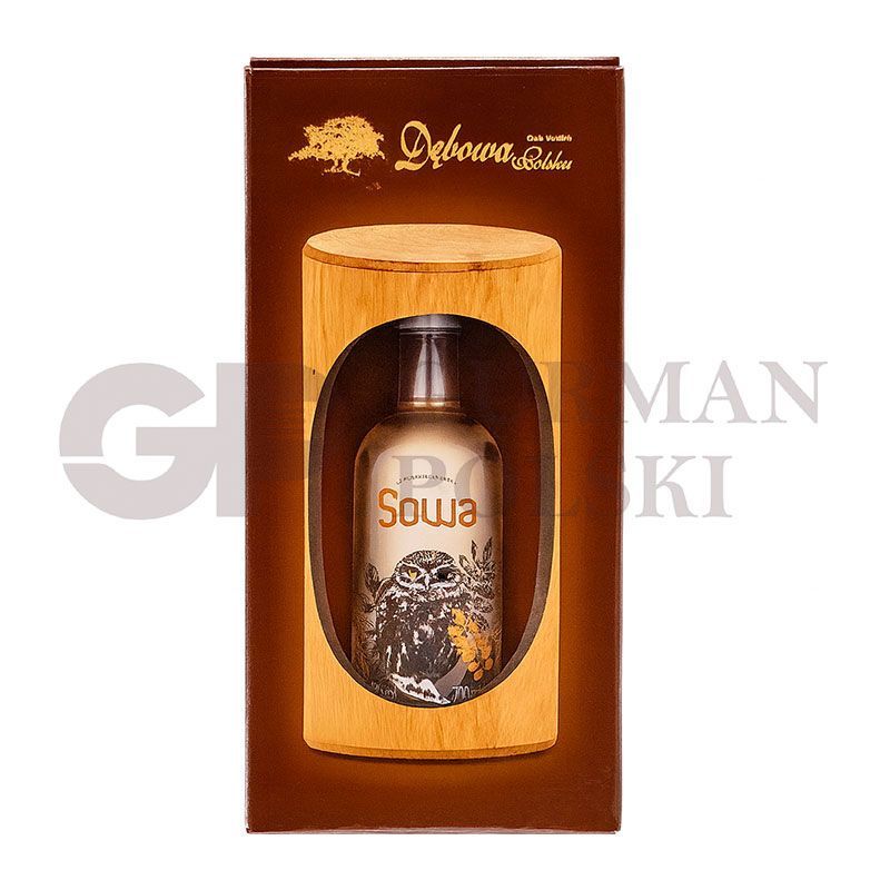 Vodka GOLDEN  0.7L  40%  SOWA  DZIUPLA