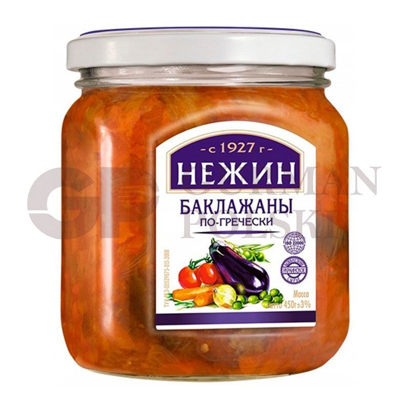 BerenjenaPO GRECHESKI 450gr NIEZHIN