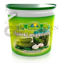 Pepinos poco salado en cubo 900g SLONECZNE POLE