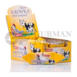 Barra de caramelo KROWKA con sabor de nata 40g DOBOSZ
