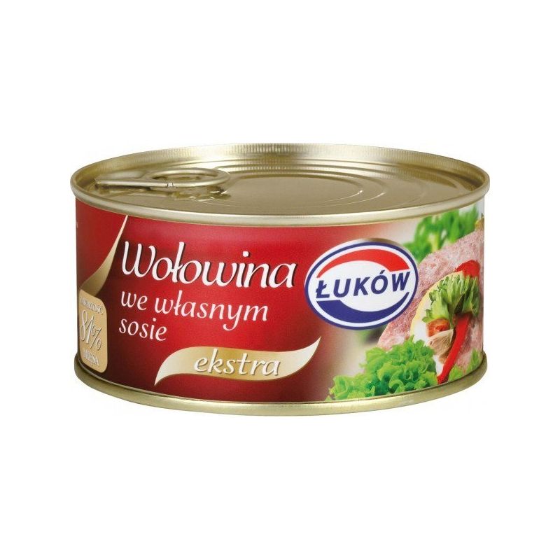 Carne de ternera en su salsa 300gr LUKOW