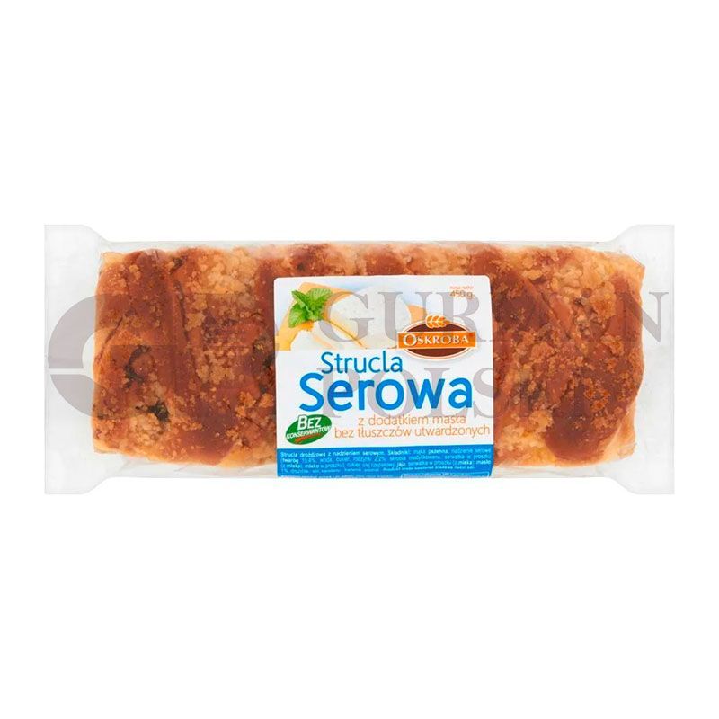 Bizcocho con requeson y pasas de uva STRUKLA 450gr OSKROBA