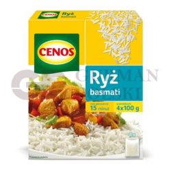 Arroz BASMATI 4x100gr CENOS