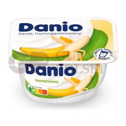 Requeson DANIO con sabor de platano 130g DANONE