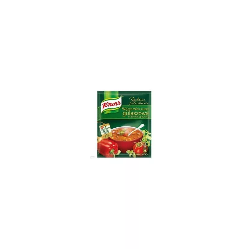 Zupa WEGIERSKA GULASZOWA z czerwona papryka 60g KNORR