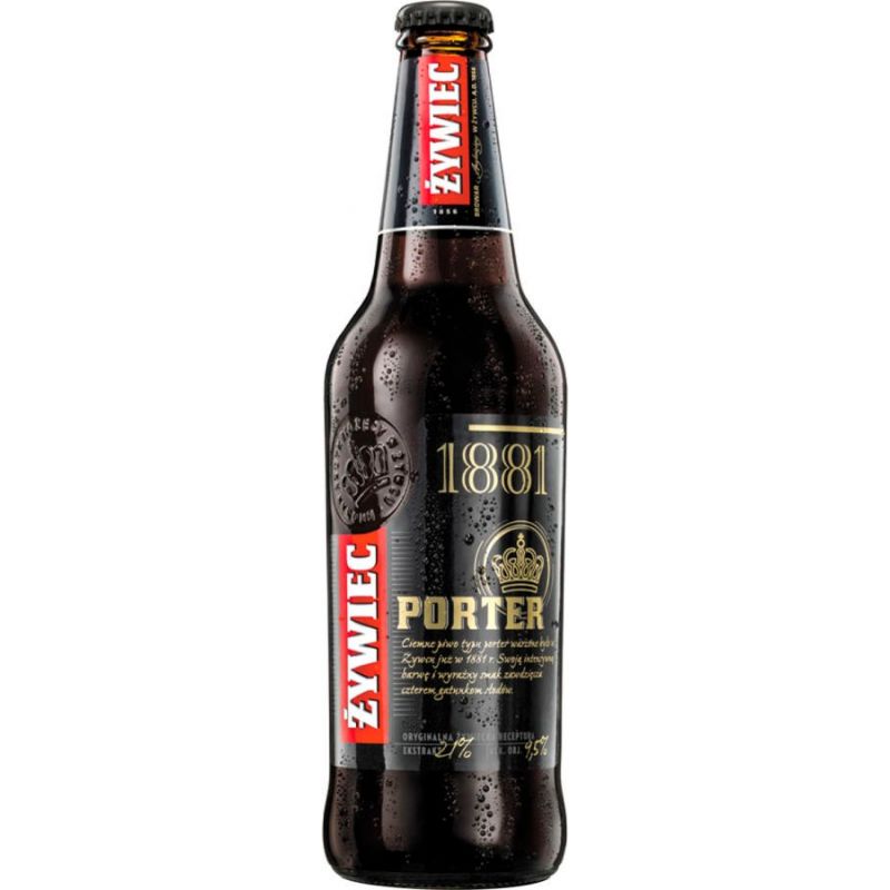 Cerveza "ZYWIEC" porter 500ml x20 9,5%alk