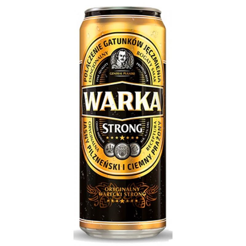 Cerveza STRONG 0.5L 7.0%alk. lata