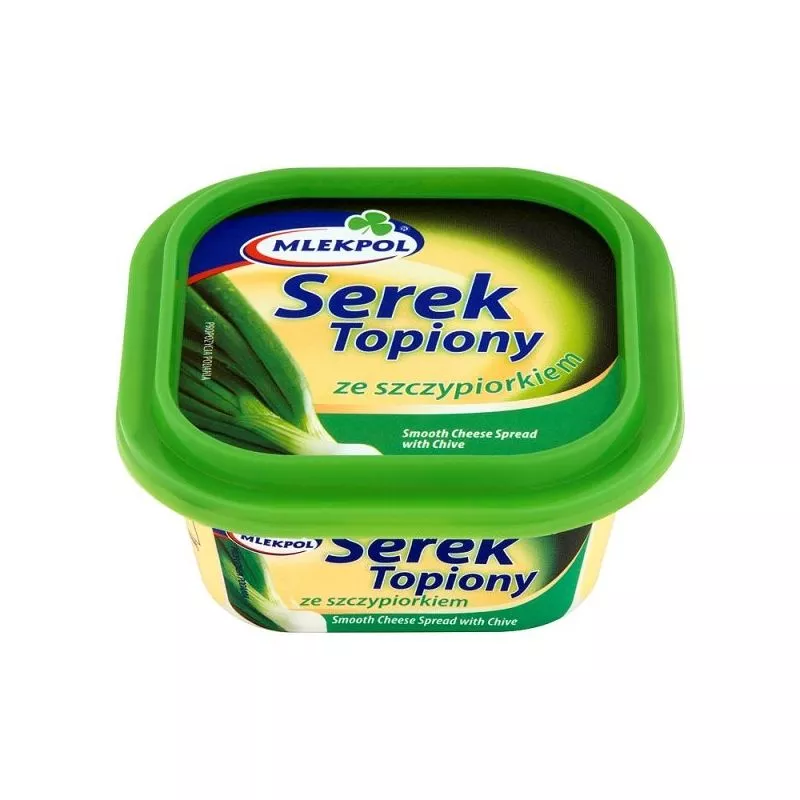 Serki topiony KURPIANKA ze szczypiorkiem 100gr x12 MLEKPOL