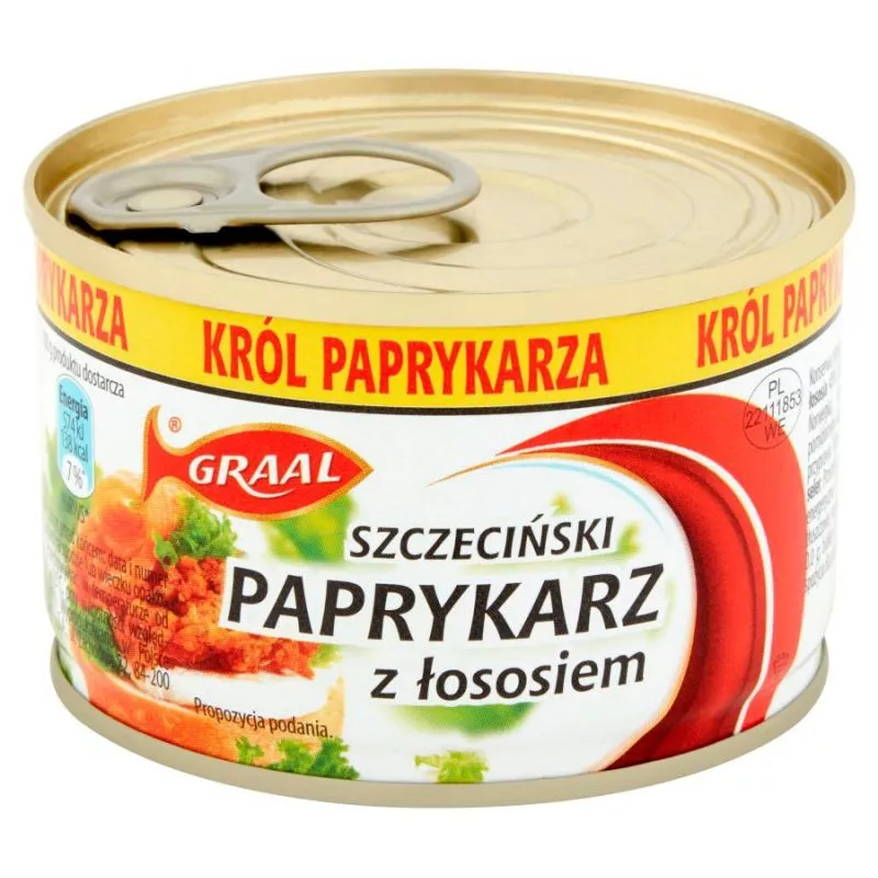 Paprykarz z lososiem 165g GRAAL