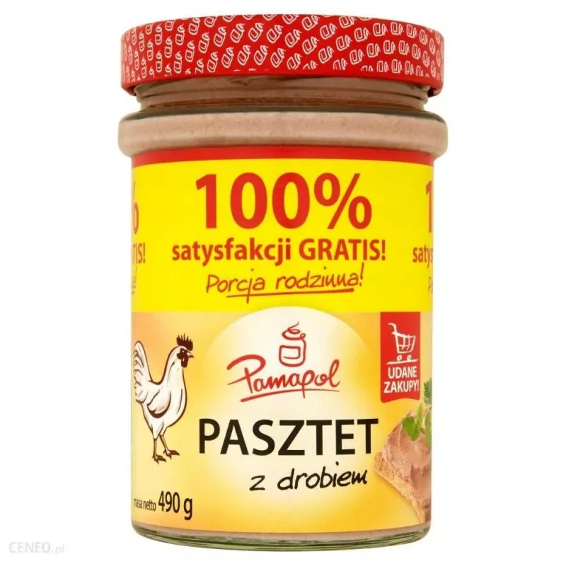 Pasztet ptaka 490gr x4 PAMAPOL