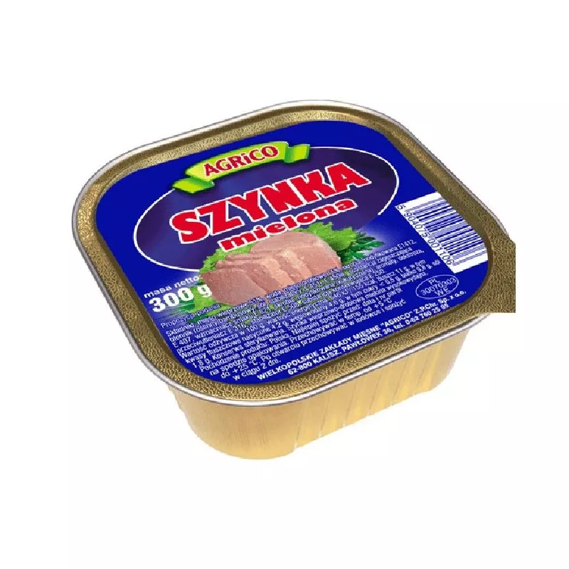 Conserva de carne"SZYNKA MIELONA" 300g x6 AGRICO
