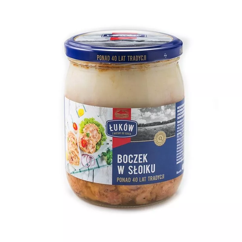 Conserva de panceta de cerdo BOCZEK 480g LUKOW