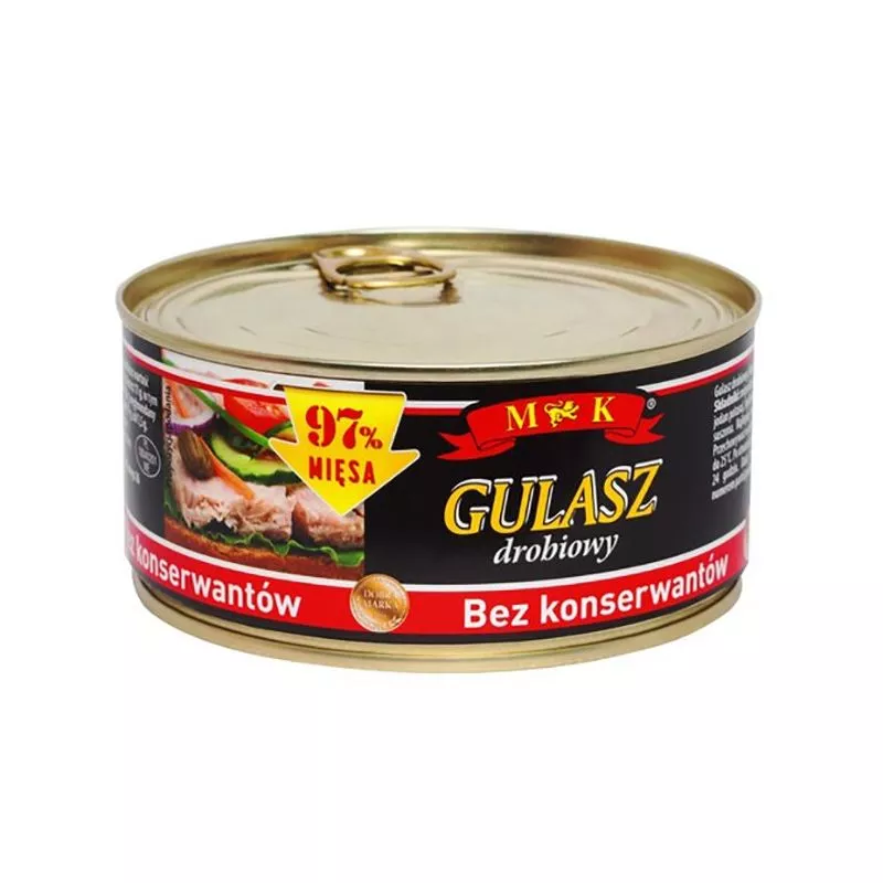 Conserva de carne de pollo GULASZ DROBIOWY 300gr MK
