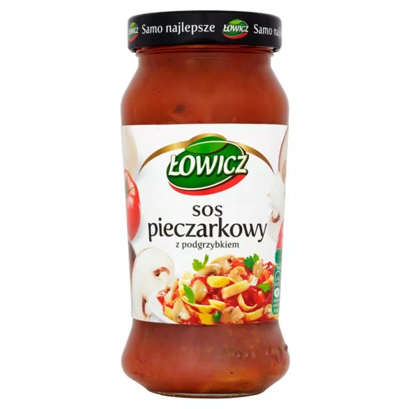 Salsa de setas SOS PIECZARKOWY 500gr x6 LOWICZ