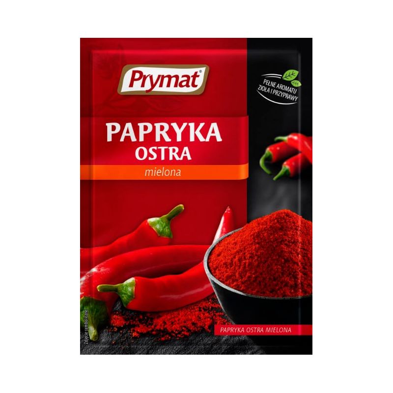 Paprika en polvo picante 20gr PRYMAT