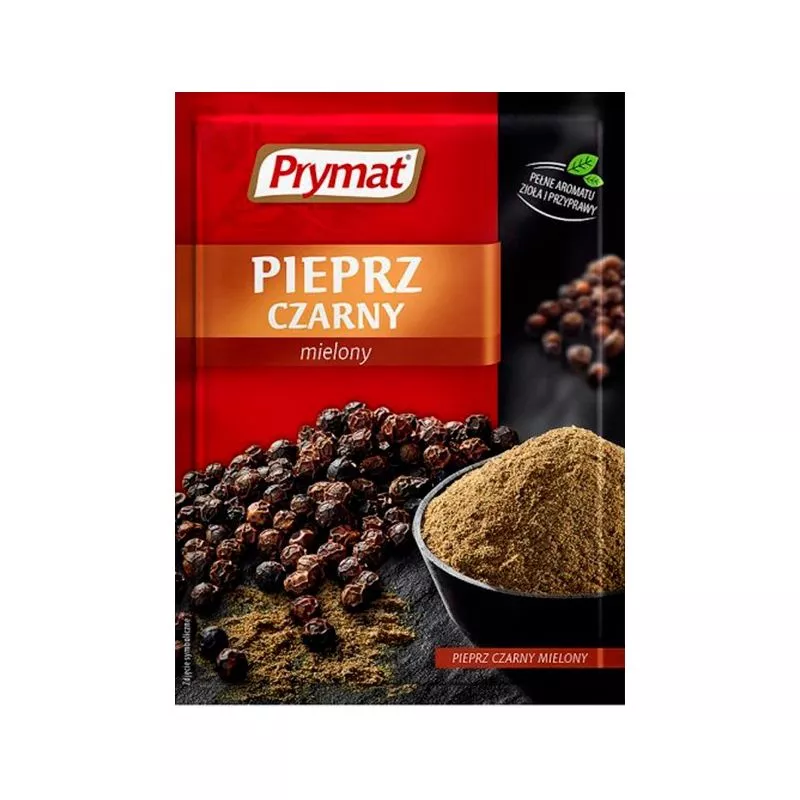 Pimiento negro molido 25x20gr PRYMAT