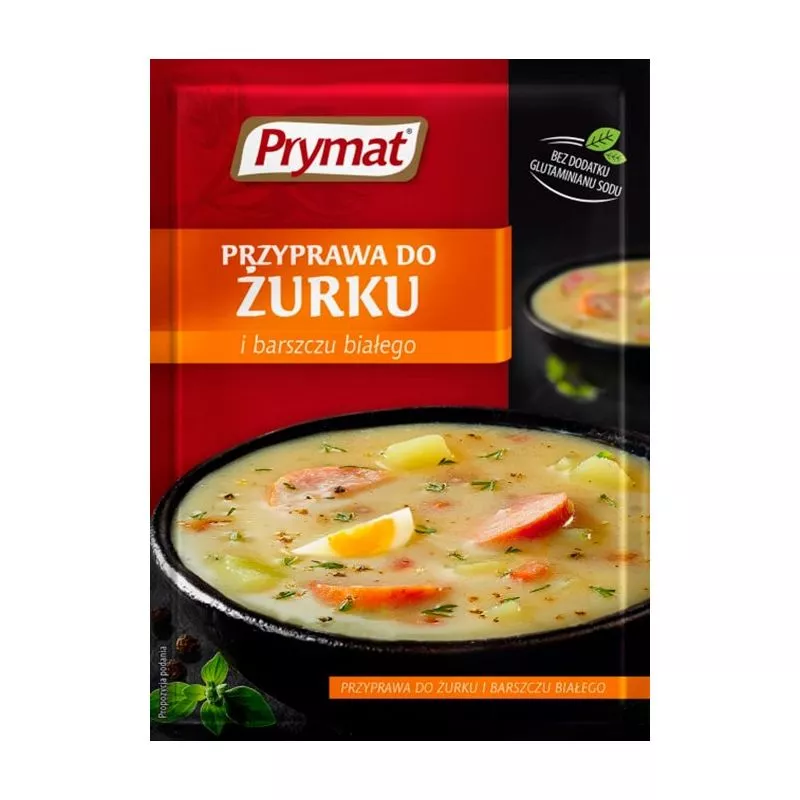 Especias para sopa blanco y sopa "zurek" 25g x25 PRYMAT