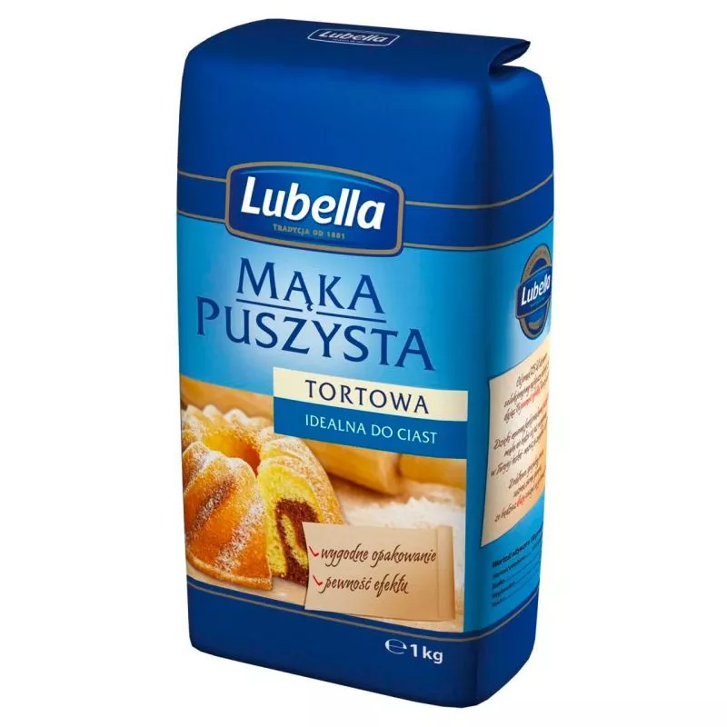 Harina para tartas PUSZYSTA1kg LUBELLA