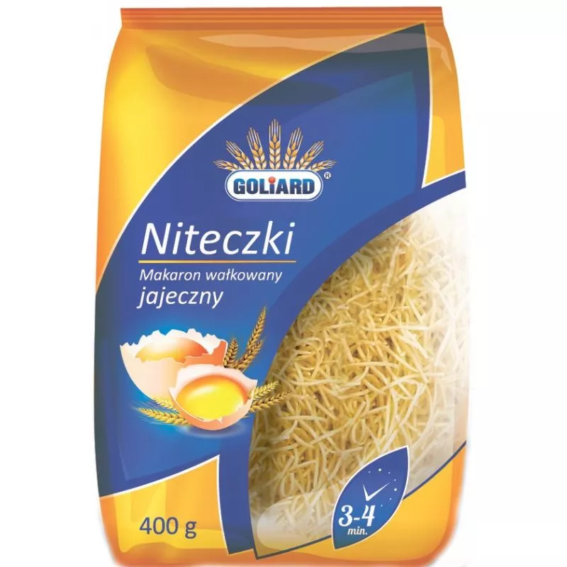 Macarones de huevos "NITECZKI" 400gr x15 GOLIARD