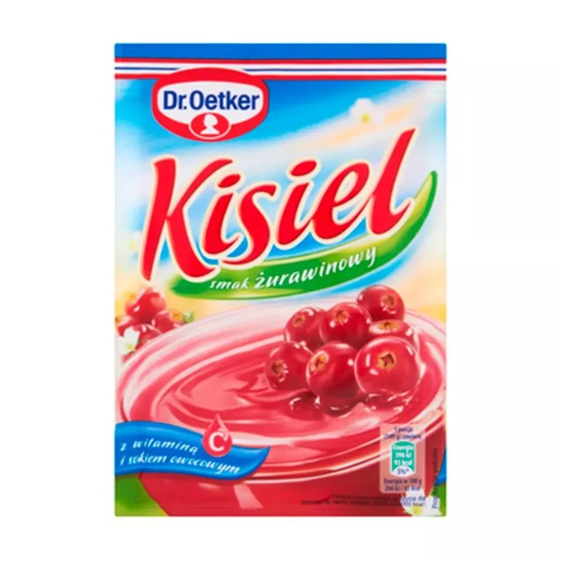 Kisiel de arandano rojo con zumo 38g*35 Dr.Oetker