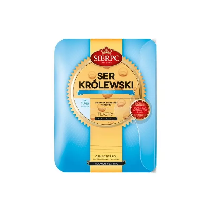 Ser KROLEWSKI wedzony 135g x17 SIERPC