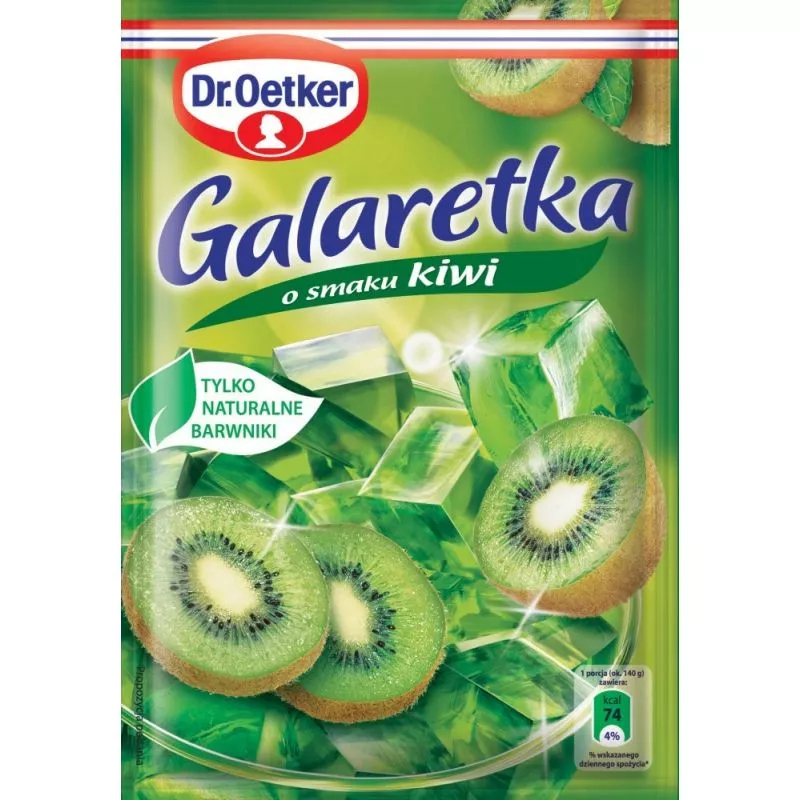 Jalea en polvo sabor de kiwi 77gr x20 Dr.Oetker