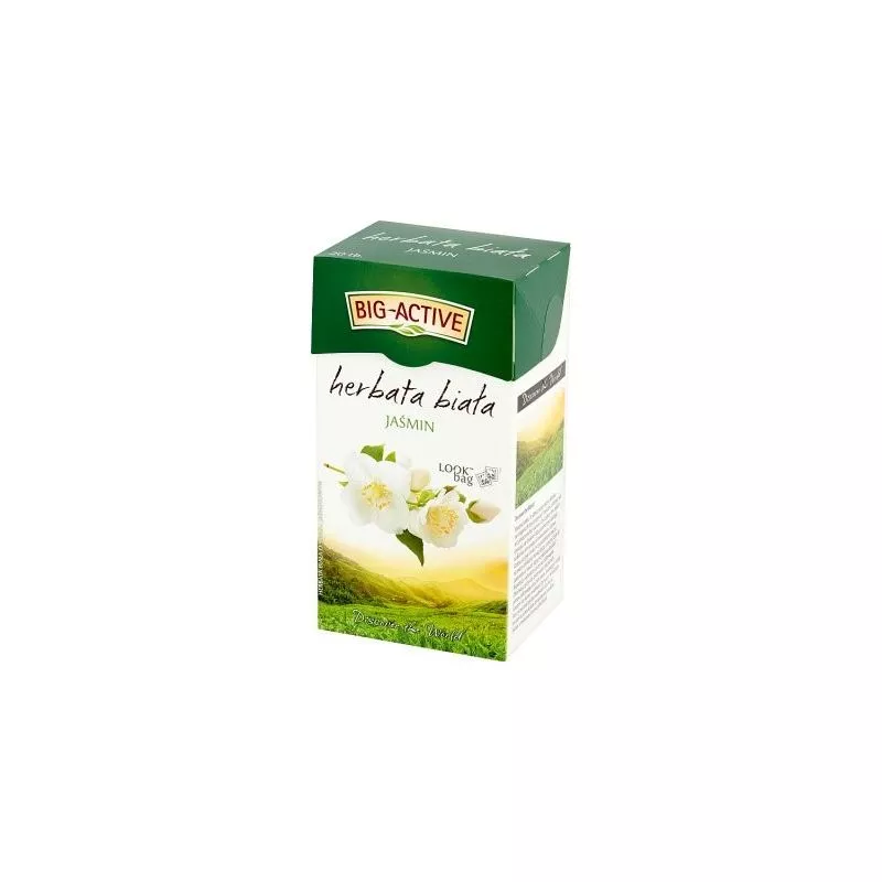 Té BIO blanco con jazmín 1,5g x20u x12 HERBAPOL